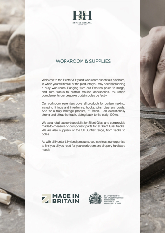 Hunter Hyland Workroom Supplies