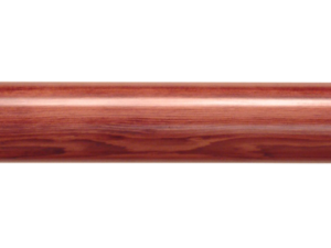 wooden curtain pole finish antique mahogany