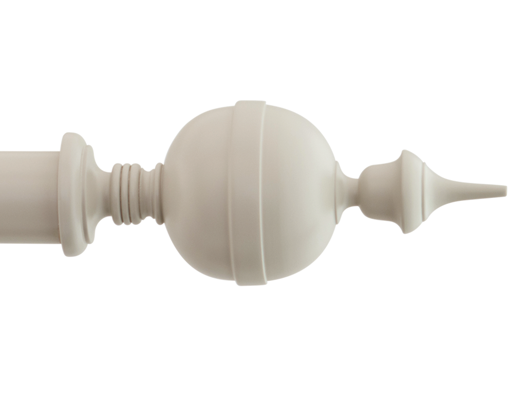 wooden curtain pole finial arabic