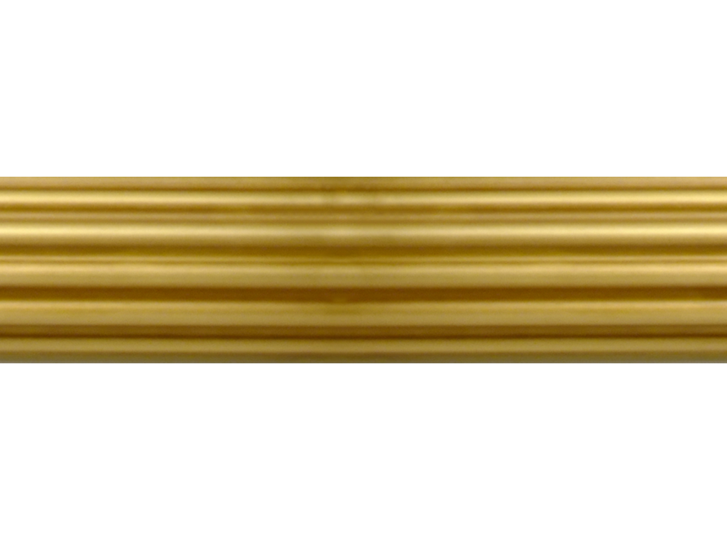 brass curtain pole finish