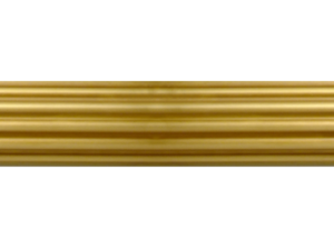 brass curtain pole finish