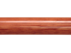 wooden curtain pole finish cherry