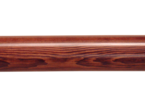 wooden curtain pole finish dark oak