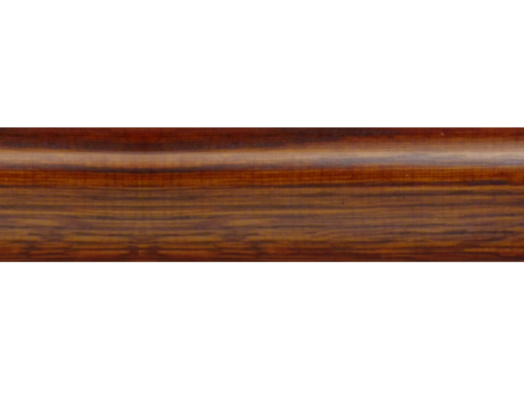 wooden curtain pole finish dark real oak