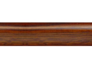 wooden curtain pole finish dark real oak