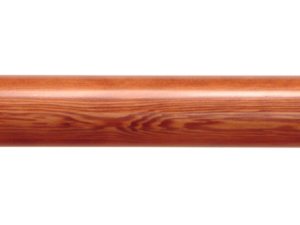 wooden curtain pole finish golden oak