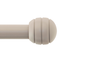 wooden curtain pole finial