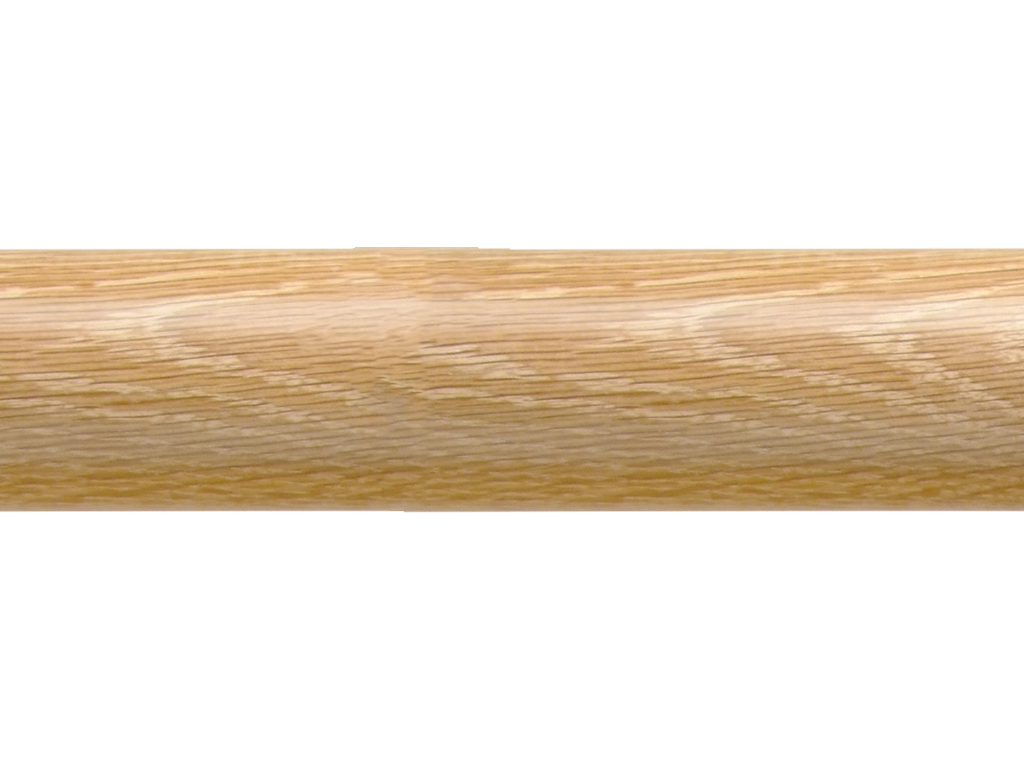 wooden curtain pole finish limed real oak