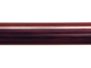 wooden curtain pole finish mahogany