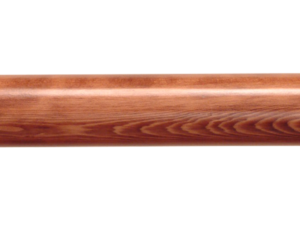 wooden curtain pole finish medium oak