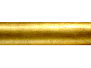 specialist wooden curtain pole finish old gold leaf