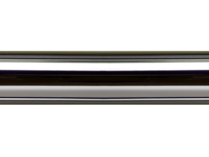 brass curtain pole finish polished chrome