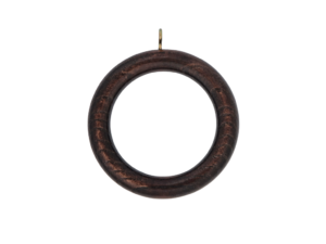 wooden curtain pole rings