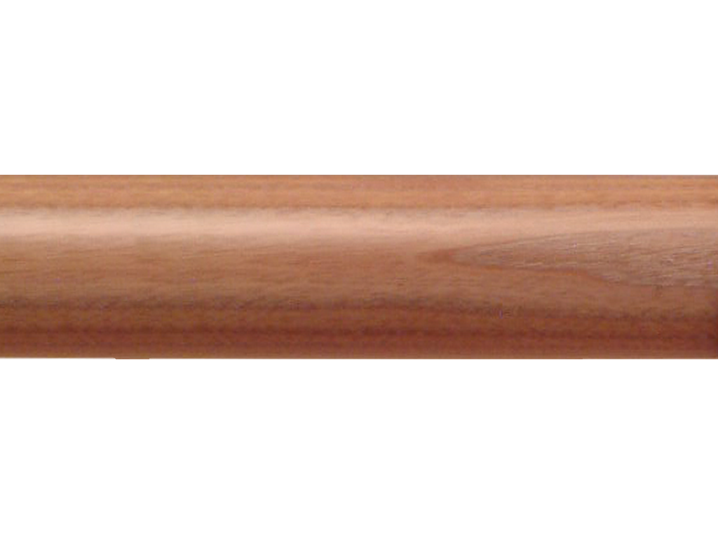 wooden curtain pole finish chalkwax antique pine