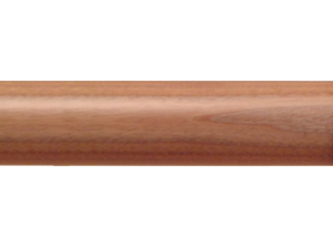 wooden curtain pole finish chalkwax antique pine