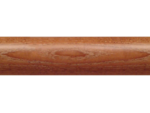 wooden curtain pole finish chalkwax country oak