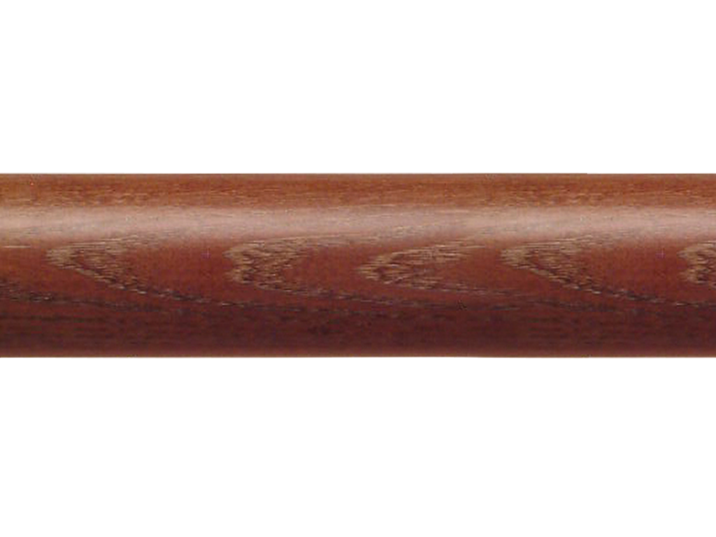 wooden curtain pole finish chalkwax medium oak