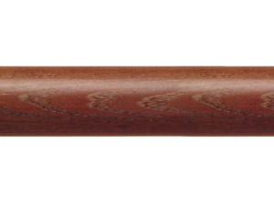 wooden curtain pole finish chalkwax medium oak