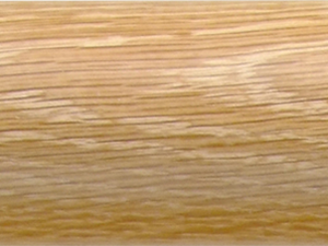 pale oak curtain pole finish