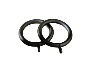 iron curtain pole rings