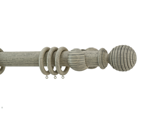 Curtain Poles UK - Coalwax Off White Curtain Pole