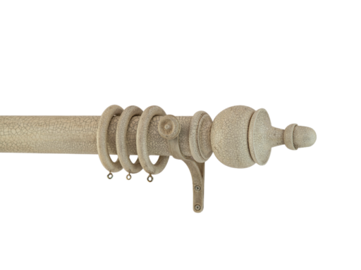 wood curtain pole - hunter & hyland