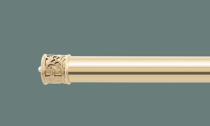 Brass curtain poles - Polished brass curtain pole