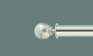 Curtain Poles Inspiration - Silver Curtain Pole