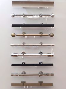 Hunter & Hyland curtain poles