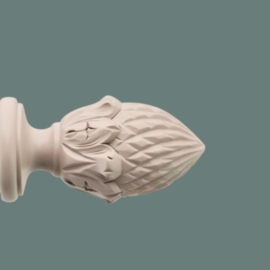 curtain pole finials