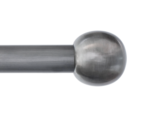 curtain pole finial plain sphere