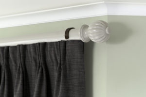 Hunter & Hyland corded curtain poles