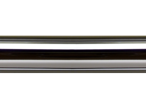 polished chrome curtain pole finish