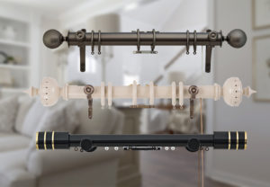 corded curtain poles